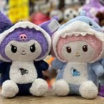 Le Nouveau My Melody et Kuromi Transformed Shark 🩵 🦈