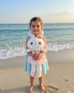 Doudou lapin qui suit vos enfants partout