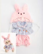 Puffy, le lapin le plus mignon avec un chapeau et une robe rose ! – Image 14
